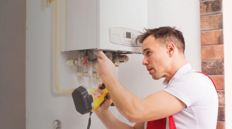Professional water heater repair in Sawyer, ND